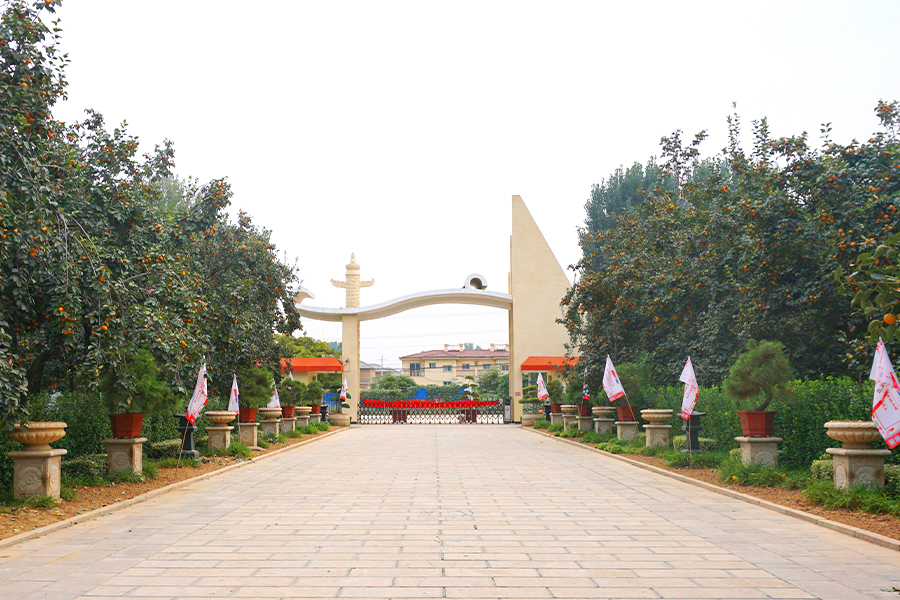 陵园道路景观 陵园道路景观